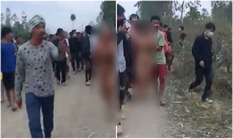 indian girl leaked video|Outrage in India over video of Manipur women paraded naked,。